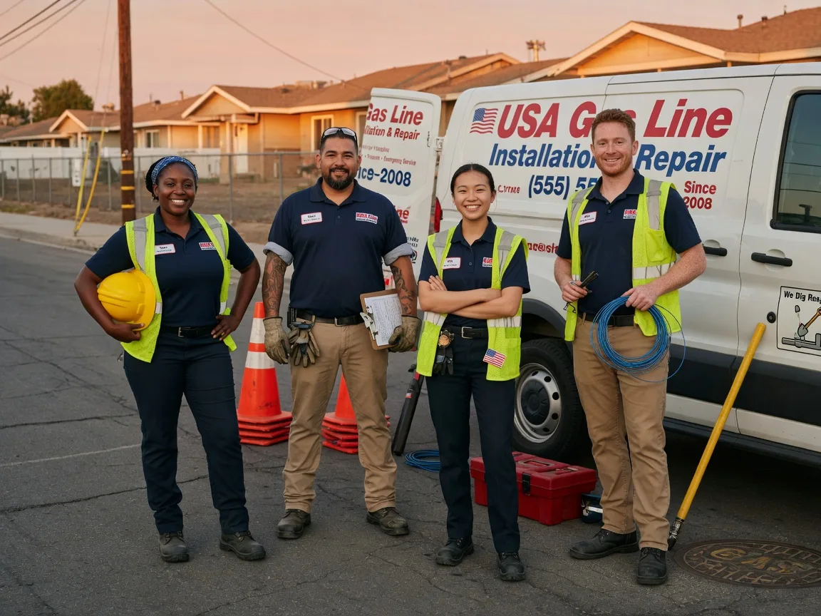 Gas Line Installation company in Byars, OK